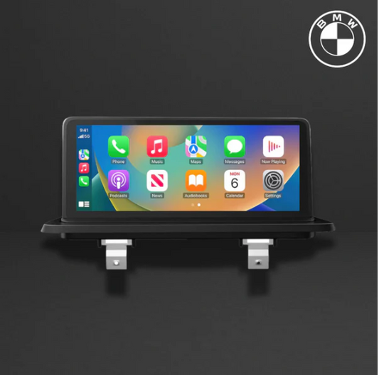 Écran BMW Série 1 E81/E82/E87/E88 — Apple CarPlay & Android Auto Sans Fil