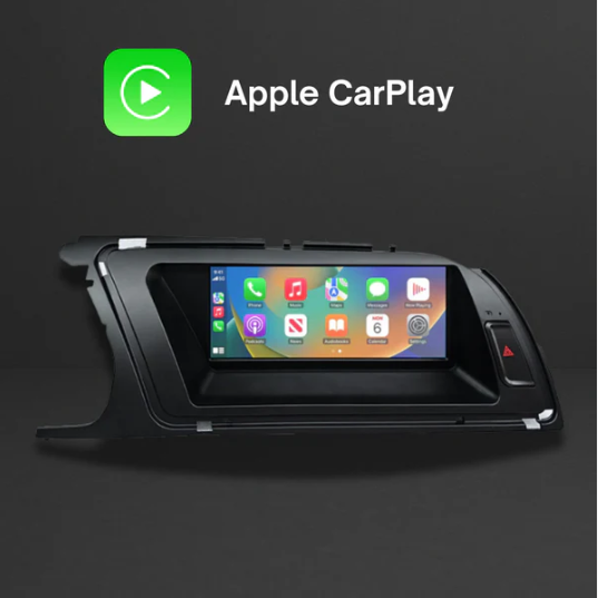 Écran Apple CarPlay compatible A4 A5 S4 S5 RS4 RS5 Q5 (Audi)
